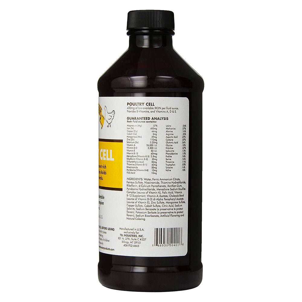 Poultry Cell (Rooster Booster) Mineral Supplement, 16oz - The First Aid Gear Shop